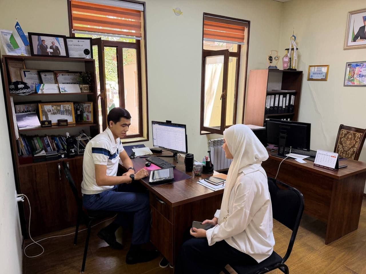 “POSIRA” MAHALLASIDA HOKIM YORDAMCHISI FAOLIYATI O‘RGANILDI