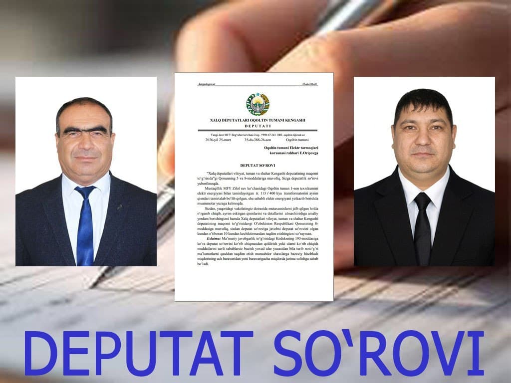 Xalq deputatlari Oqoltin tuman Kengashi