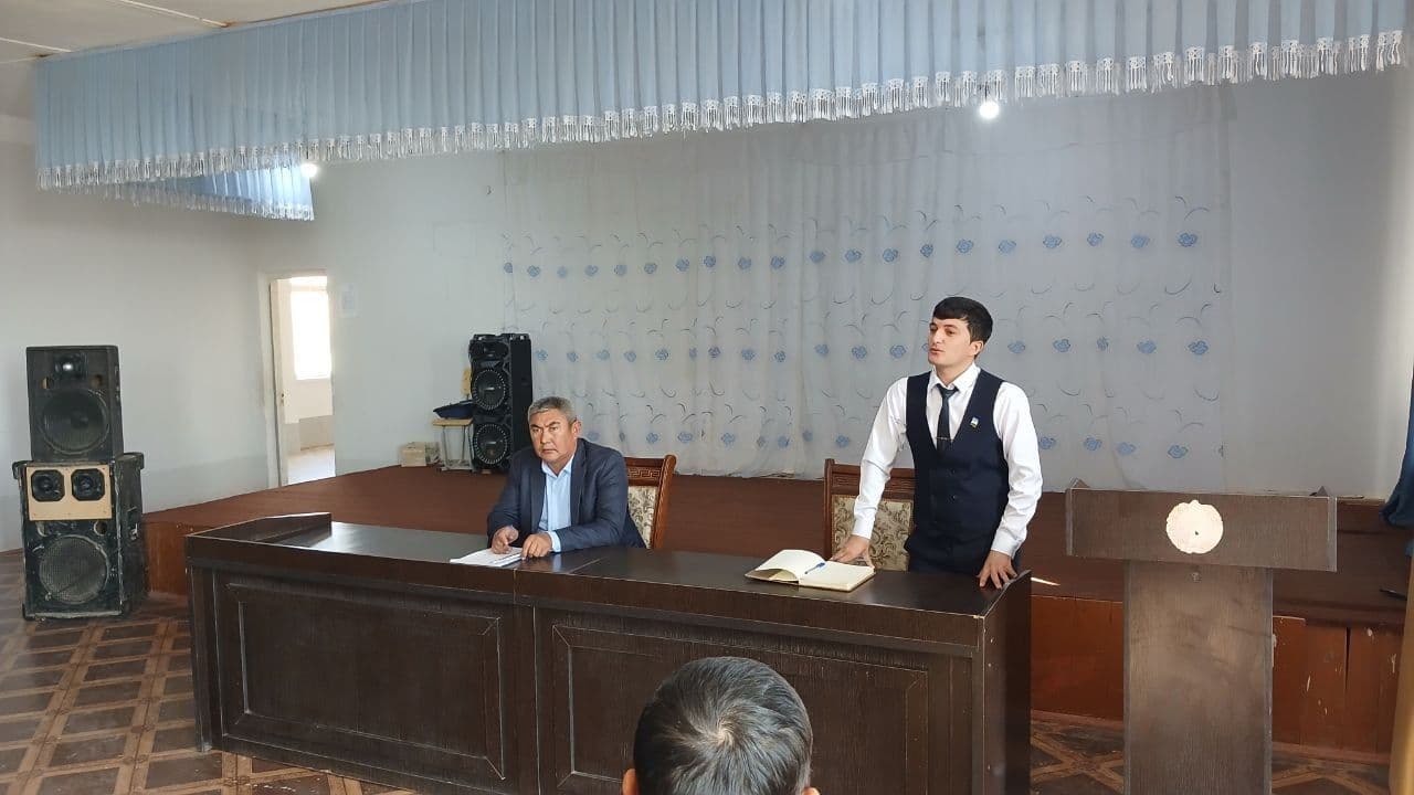 Saylovchilar bilan uchrashuv