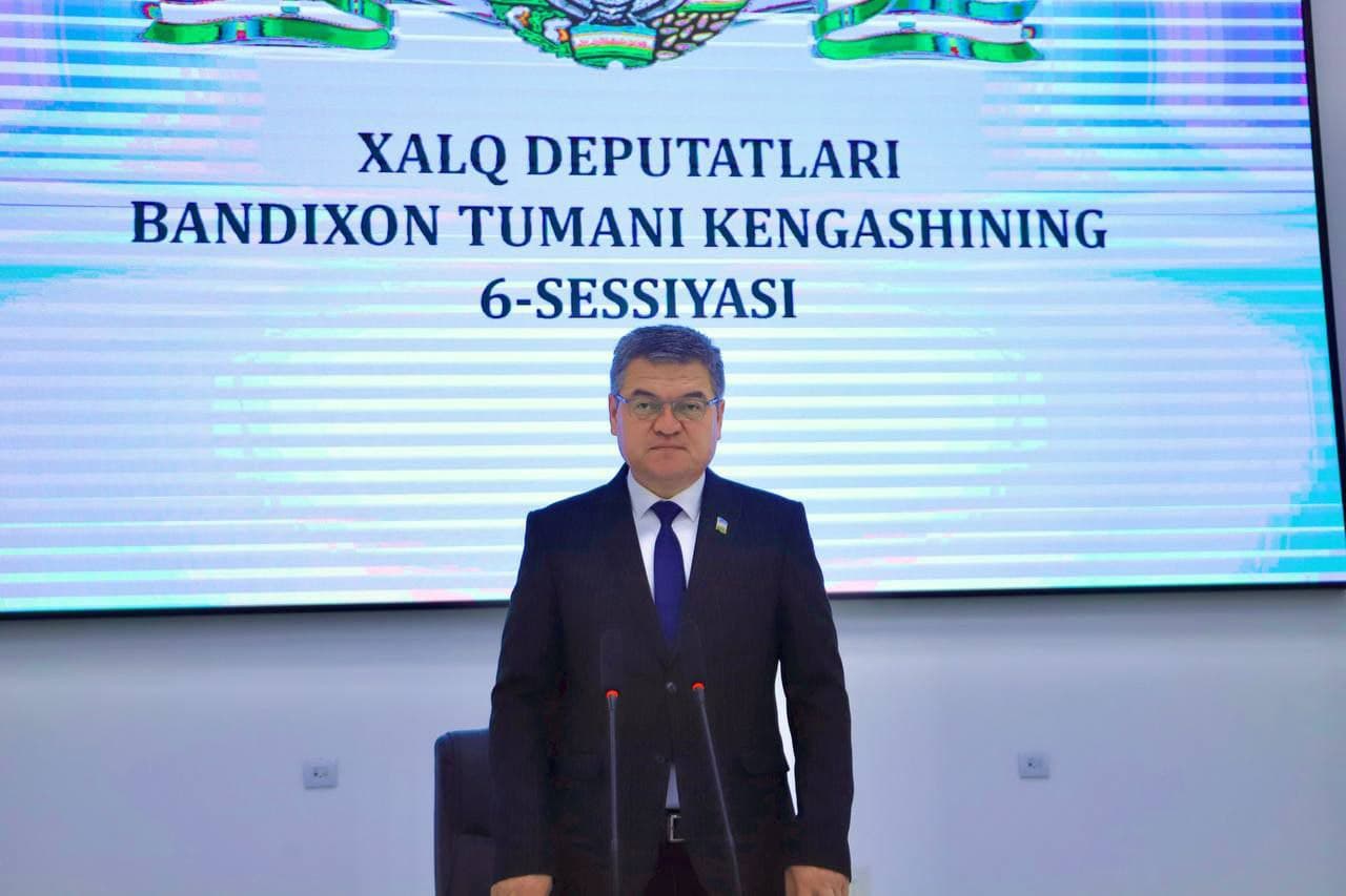 XALQ DEPUTATLARI BANDIXON TUMANI KENGASHI FAOLIYATI