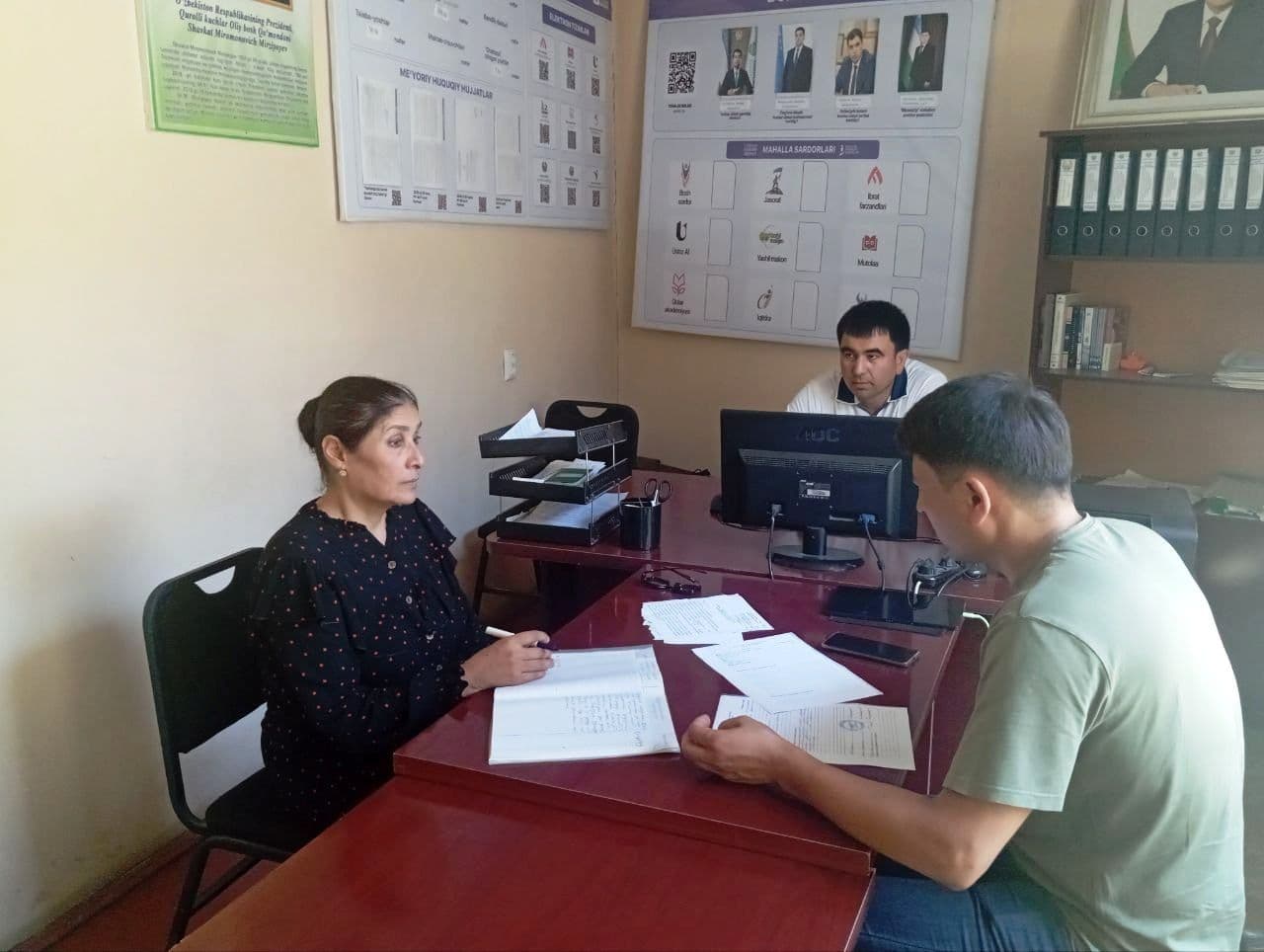 Deputat N.D. Imomaliyeva tomonidan “12-Gul ” saylov okrugidagi “Mirzaxo‘ja” mahallasi “mahalla yettiligi” a’zolari bilan uchrashuv va (24-tavsiya) o‘rganishlar olib borildi.