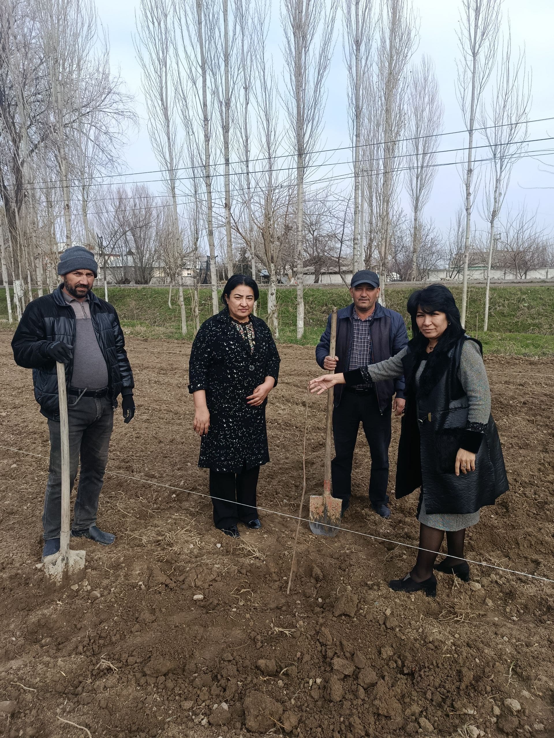 "Yashil makon"ni qo'llab-quvvatlab, kelajak uchun ko'chat ekmoqda!!!