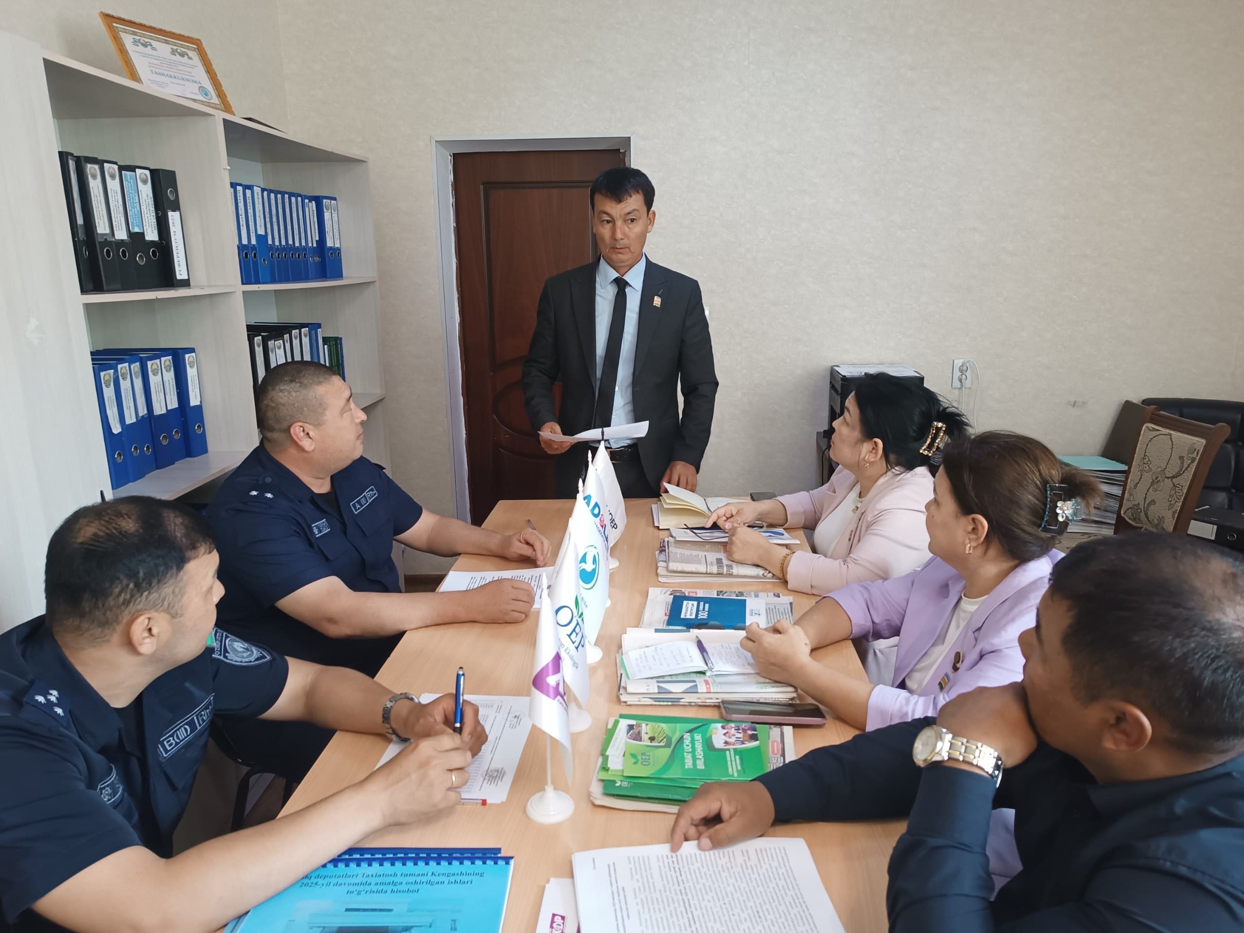 Doimiy komissiyasining navbatdagi yig‘ilishi bo‘lib o‘tdi.
