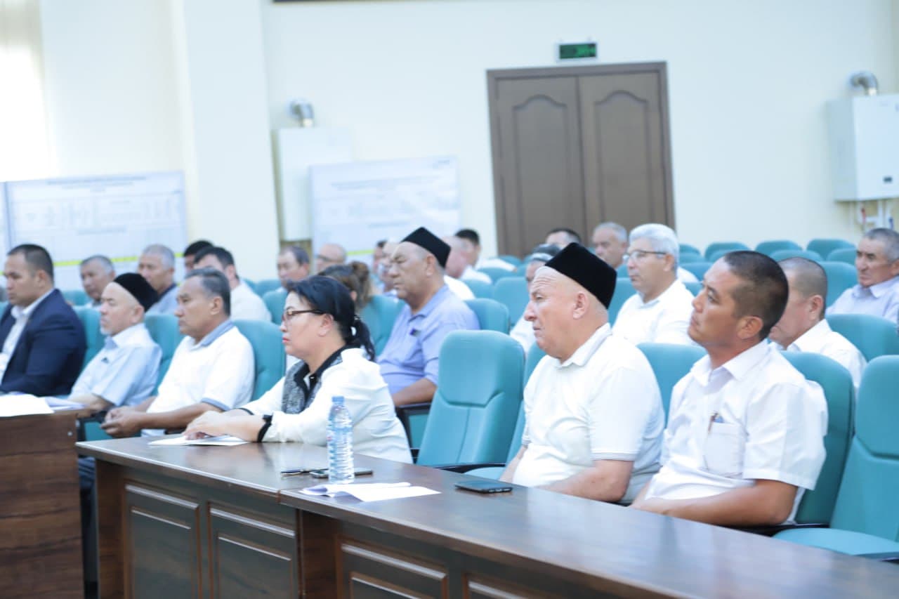 2024-yil 9-avgust kuni xalq deputatlari Arnasoy tuman Kengashining  navbatdagi 58- sessiyasi bo‘lib o‘tdi