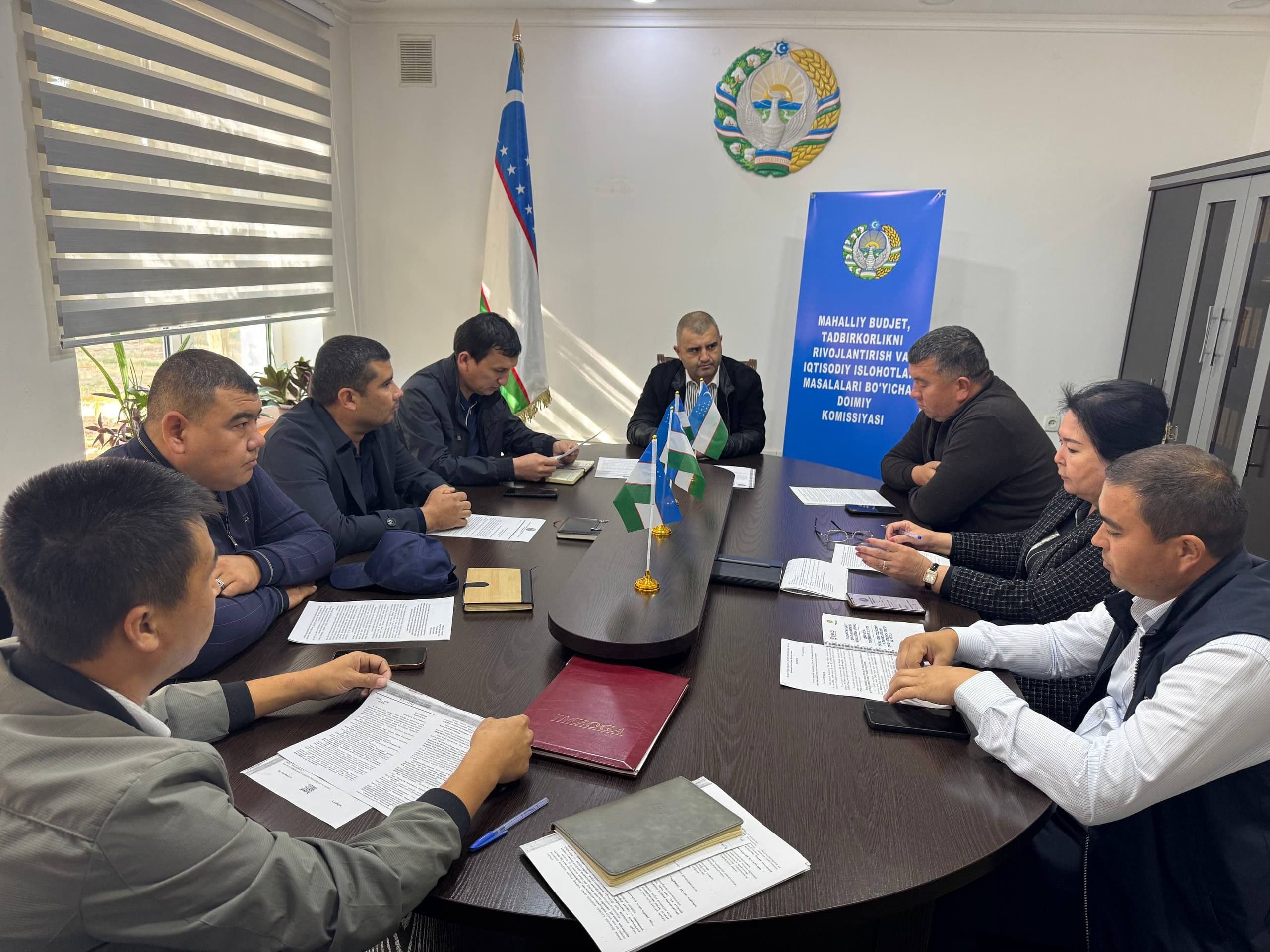 Doimiy komissiya yig‘ilishi bo‘lib o‘tdi