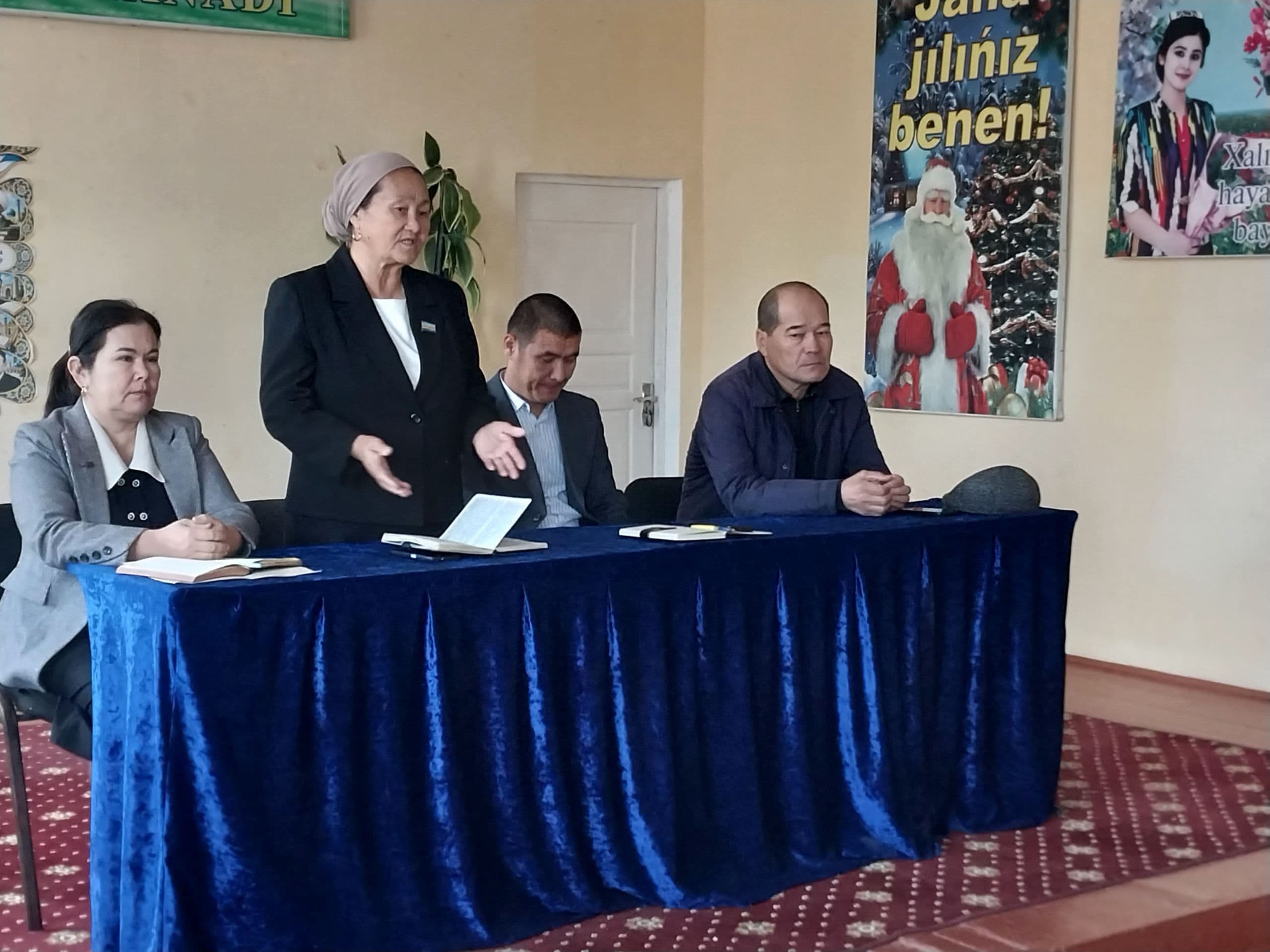 DEPUTAT SAYLAWSHILAR ALDINDA ESABAT BERDI