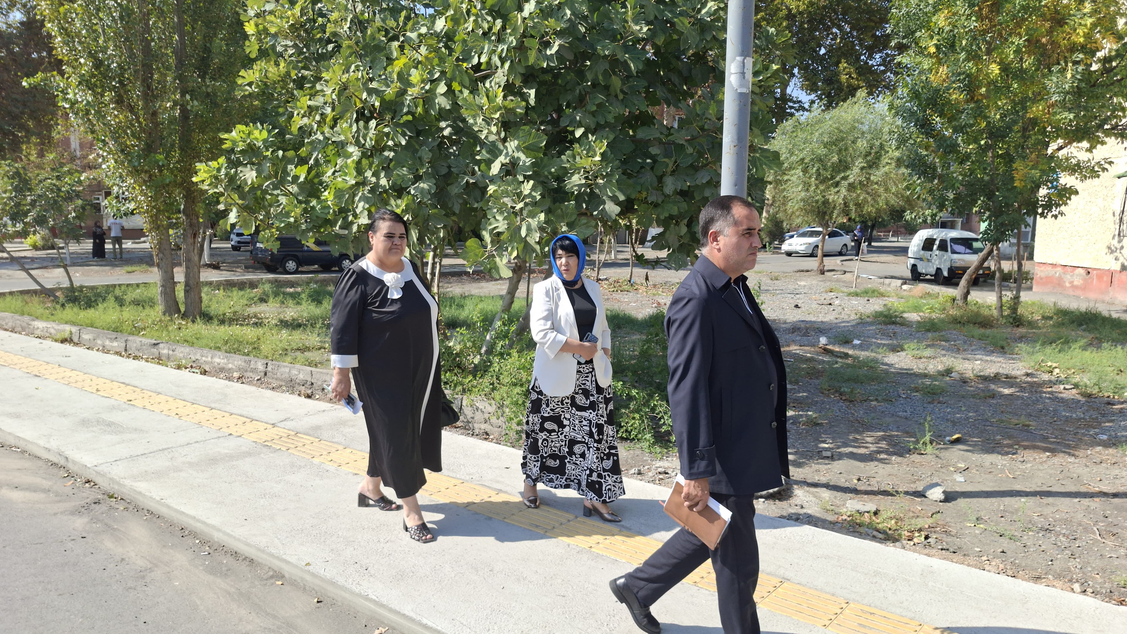 YO‘L TA’MIRLASH ISHLARI O‘RGANILDI